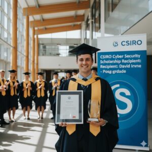 David Irvine Postgraduate CSIRO’s Prestigious Cyber Security Scholarship