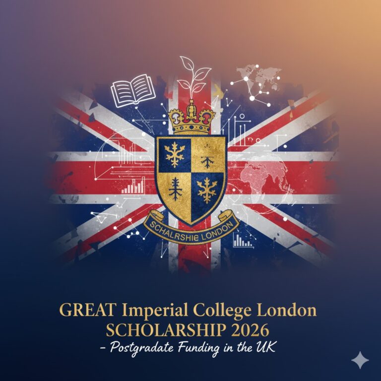 GREAT Imperial College London Scholarship 2026 – Postgraduate Funding in the UK