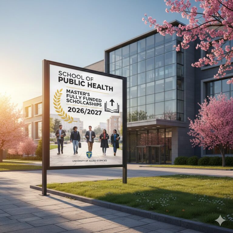 School of Public Health Master’s Fully Funded Scholarships 2026/2027
