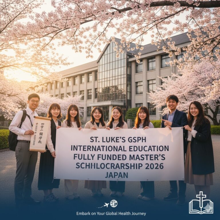 St. Luke’s GSPH International Education Fully Funded Master’s Scholarship 2026 in Japan