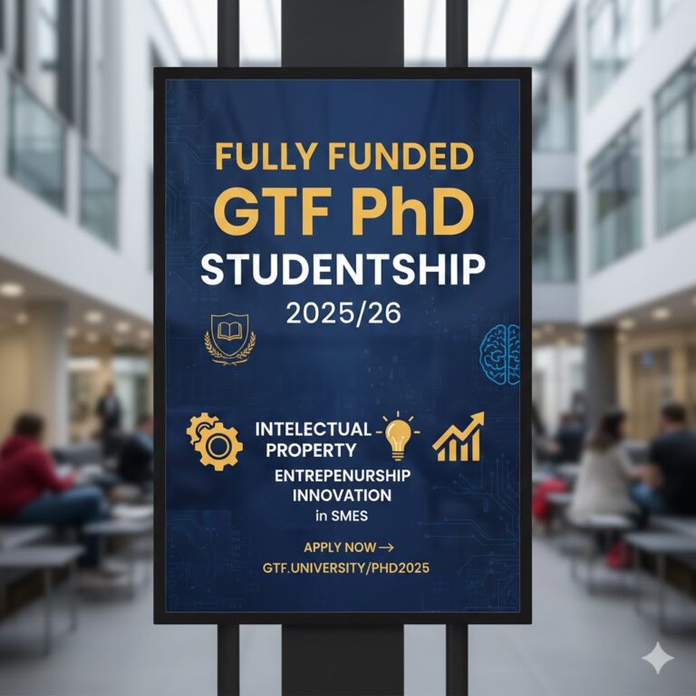 Fully Funded Design Engineering PhD Scholarship 2025/26