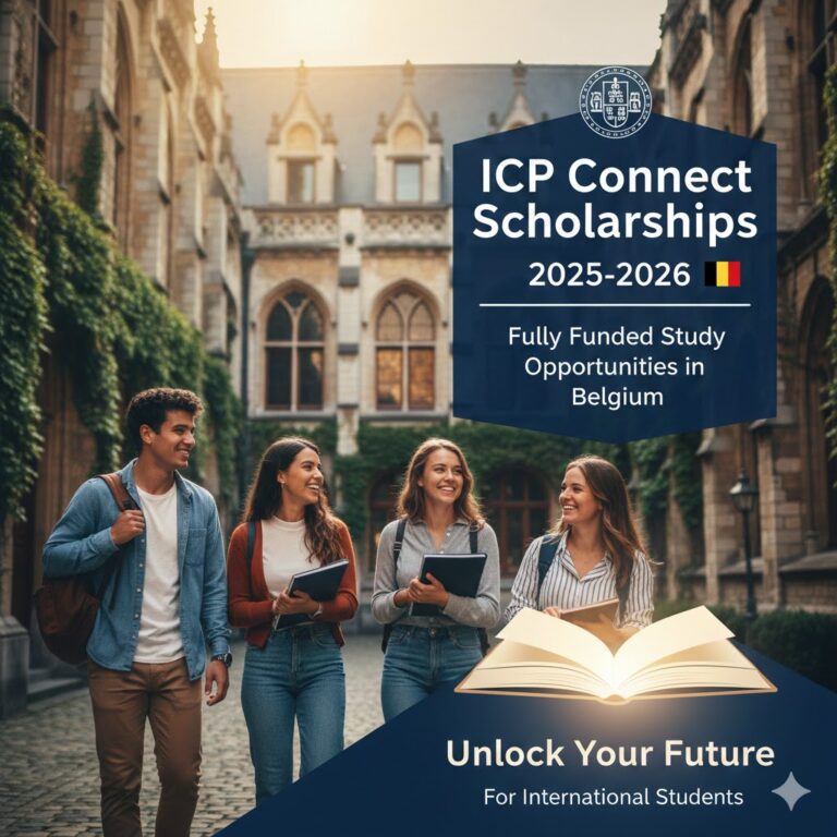 ICP Connect Scholarships 2025–2026: Fully Funded Study Belgium for International Students