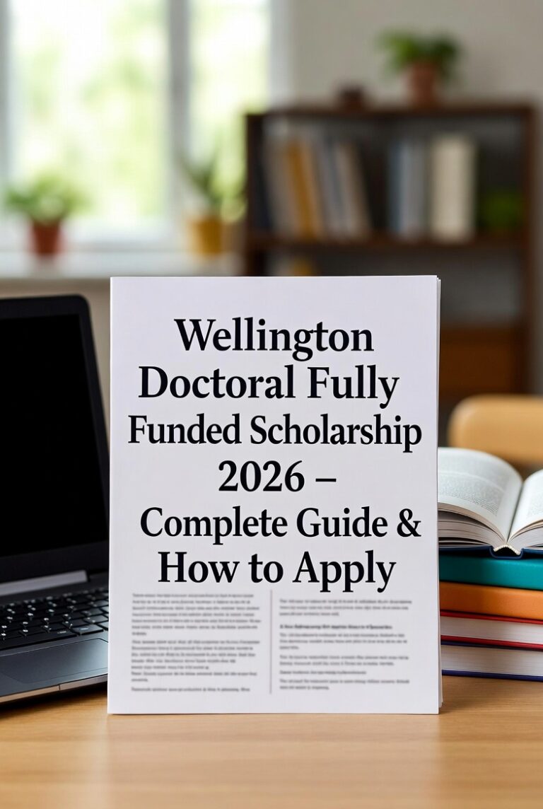 Wellington Doctoral Scholarship at Victoria University of Wellington (Te Herenga Waka) – Complete 2026 Guide for PhD Applicants